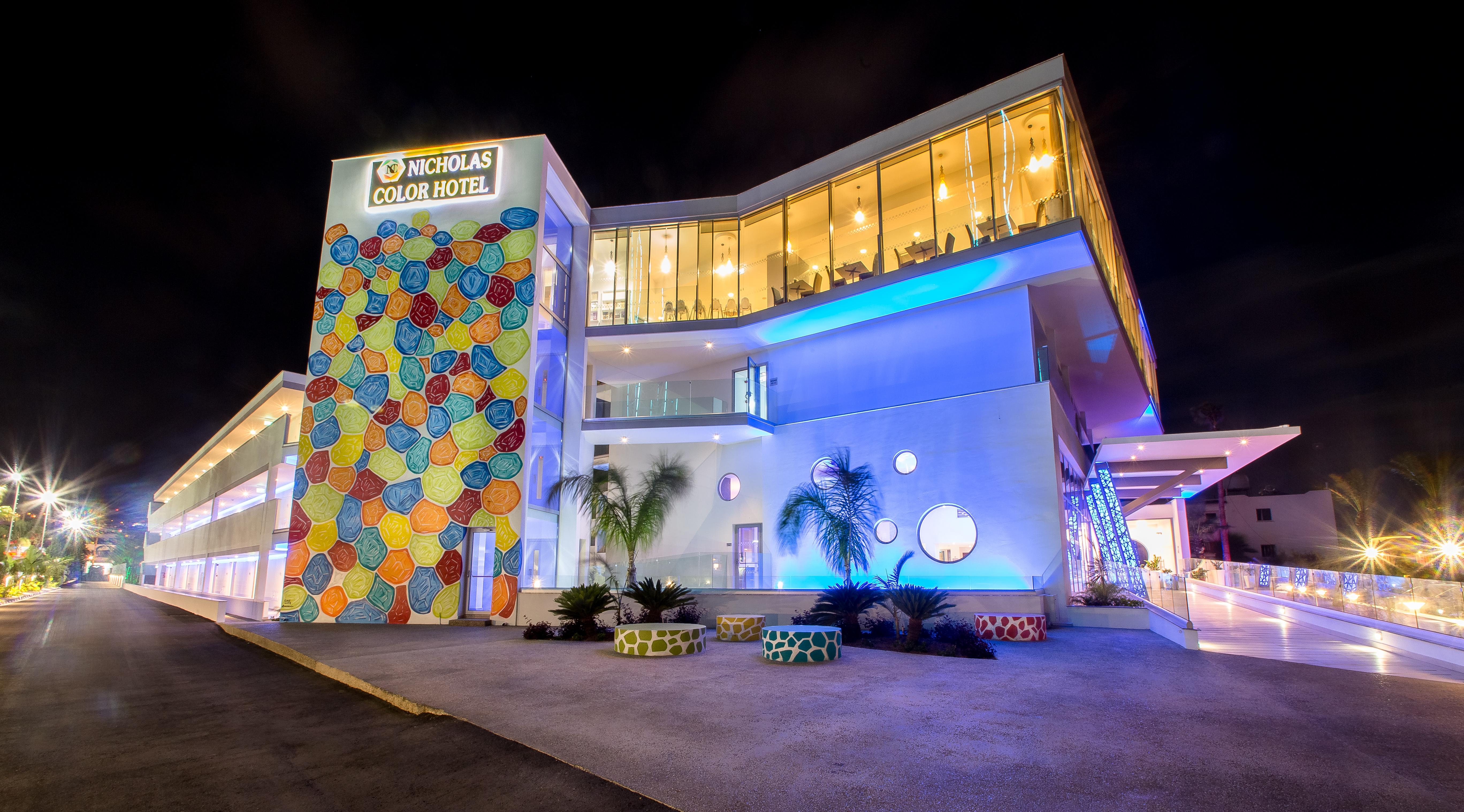 Nicholas Color Hotel Ayia Napa Exterior photo