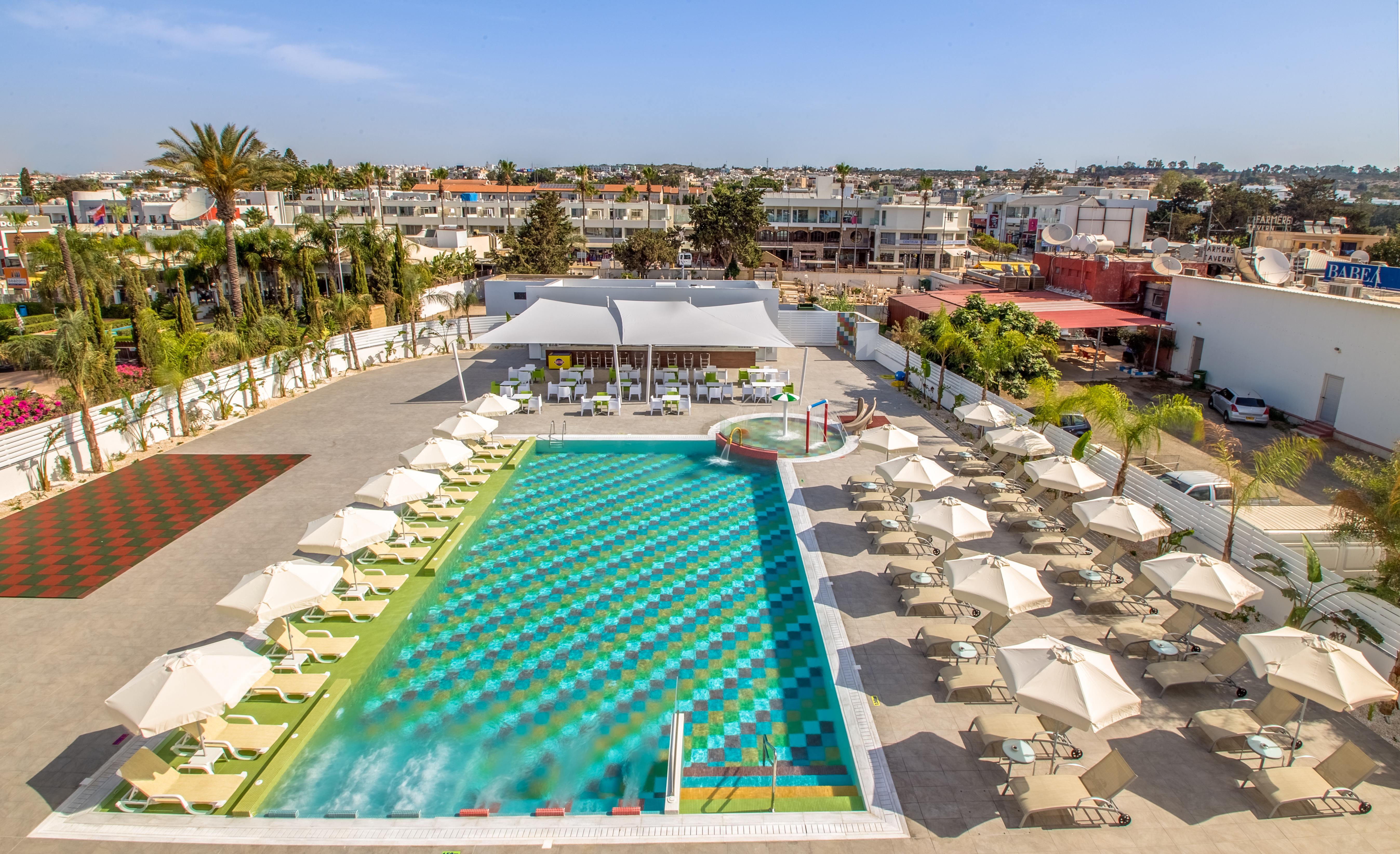 Nicholas Color Hotel Ayia Napa Exterior photo